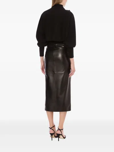 Alberta Ferretti Bottega Veneta Pale Meringue Cotton T-shirts And Polos