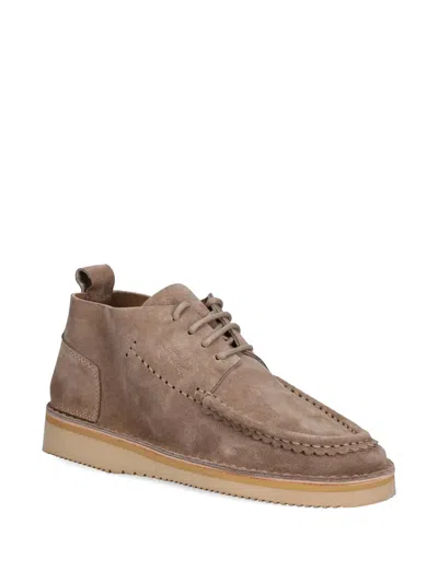 Fracap Camp Suede Lace-up Boots