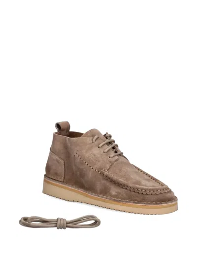 Fracap Camp Suede Lace-up Boots