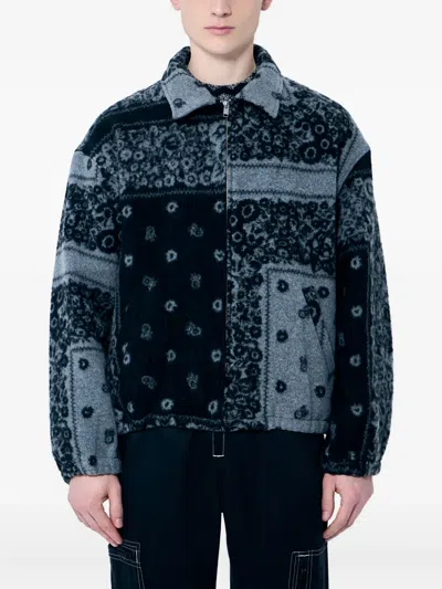 Nomarythm Textile Bandana Fleece Jacket