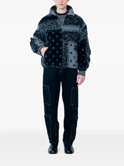 Nomarythm Textile Bandana Fleece Jacket