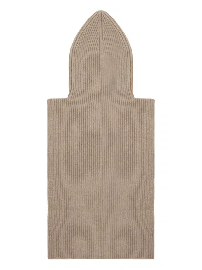 Max Mara Balaclava-collar Poncho