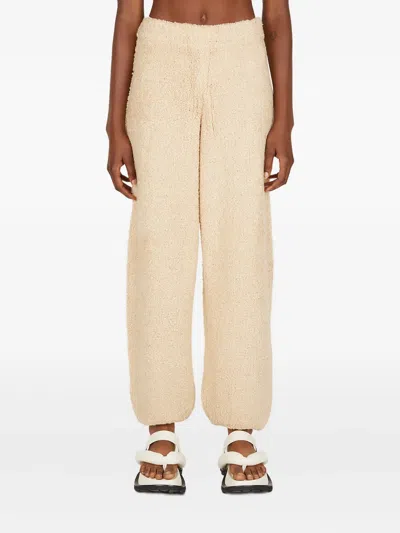 Theopen Product Teddy-weave Elasticated-cuff Trousers