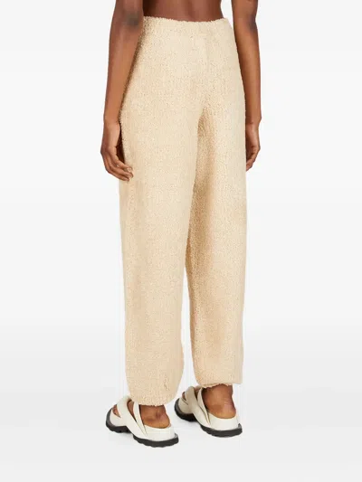 Theopen Product Teddy-weave Elasticated-cuff Trousers