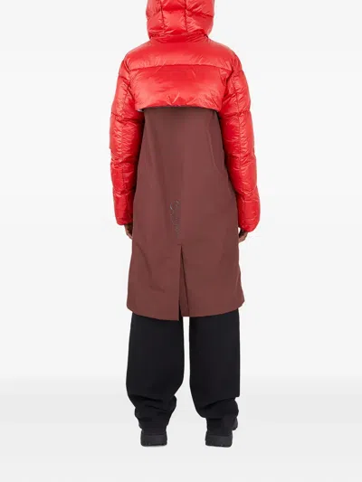 Colmar Hooded Puffer Jacket In Red