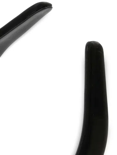 Ferragamo Bow-embellished Leather Headband