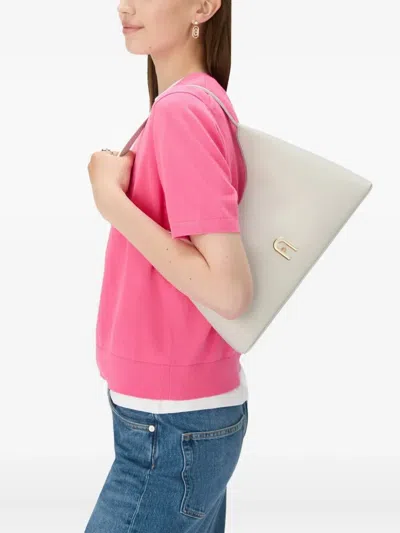 Furla Small Diamante Curved-top Leather Shoulder Bag