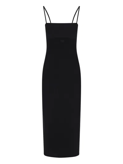 Alexander Wang Logo Midi Dress