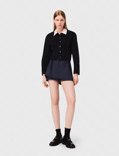 Maje Rhinestone Shorts