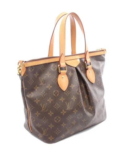 Pre-owned Louis Vuitton 2009 Palermo Pm Handbag In Brown