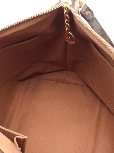 Pre-owned Louis Vuitton 2009 Palermo Pm Handbag In Brown