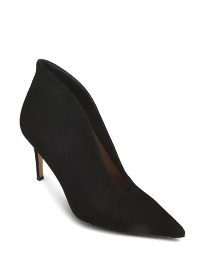 Gianvito Rossi 85mm Vania V-vamp Pumps In Black