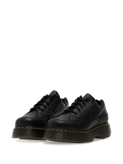 Dr. Martens Buzz Textured Platform Sneakers In Black