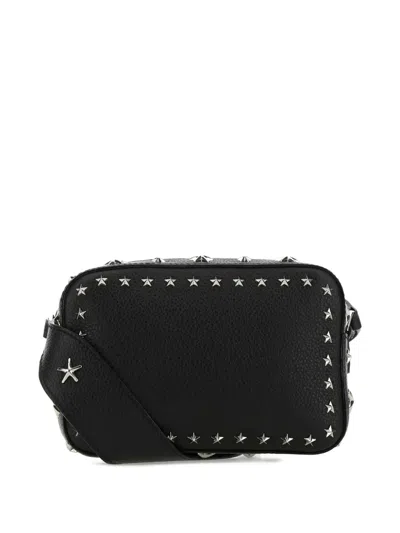 Jimmy Choo Pegasi Star-studded Leather Shoulder Bag