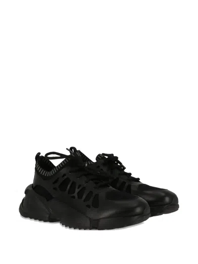 Ferragamo Lace-up Cut-out Detail Sneakers