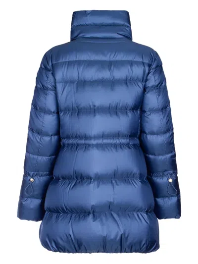 Iblues Berceto Quilted Coat In Blue