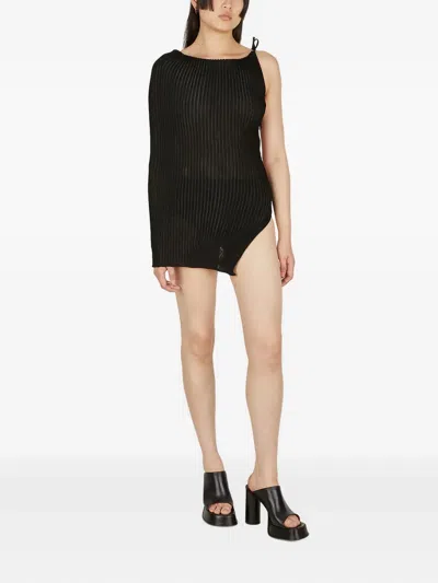 A. Roege Hove Emma String Shrug In Black