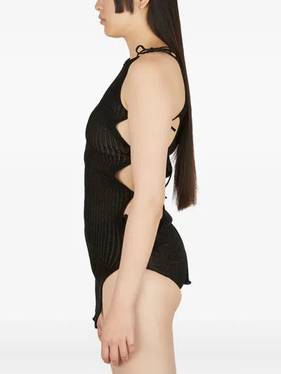 A. Roege Hove Emma String Shrug In Black