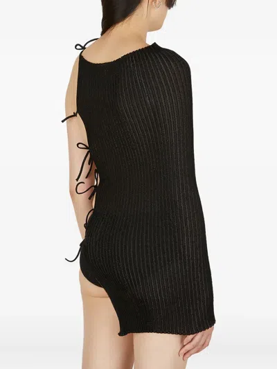 A. Roege Hove Emma String Shrug In Black