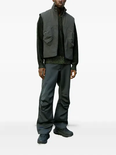 Gr10k Rescue Padded Vest Asphalt In Gray