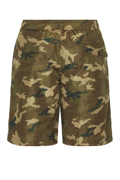 Moncler Swim Shorts In Green