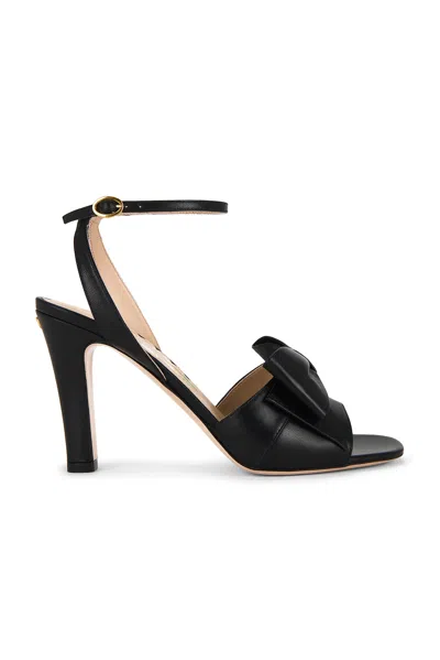 Valentino Décolleté Bowow Slingback In Black