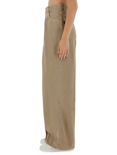 Haikure Beige Organic Cotton Jeans