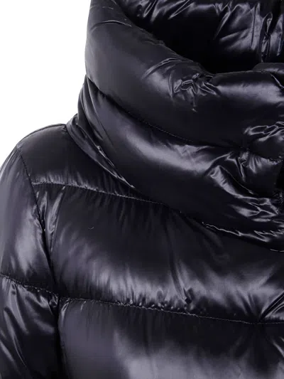 Herno "monogram" Cape Jacket Clothing In Blue