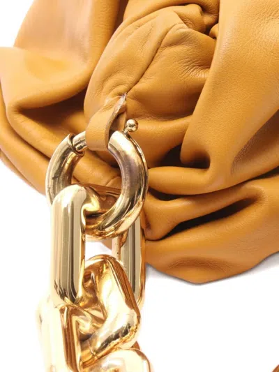 Pre-owned Bottega Veneta 10's Chain Pouch Leather Shoulder Bag