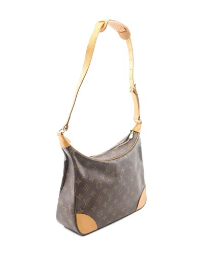 Pre-owned Louis Vuitton 2001 Boulogne Pm Shoulder Bag In Brown