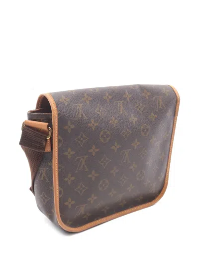 Pre-owned Louis Vuitton 2008 Bosforo Pm Monogram Shoulder Bag In Brown