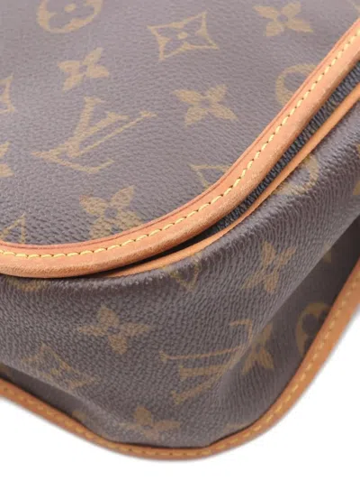 Pre-owned Louis Vuitton 2008 Bosforo Pm Monogram Shoulder Bag In Brown