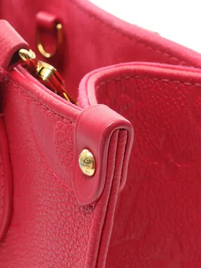 Pre-owned Louis Vuitton 2020 On-the-go Pm Handbag In Pink