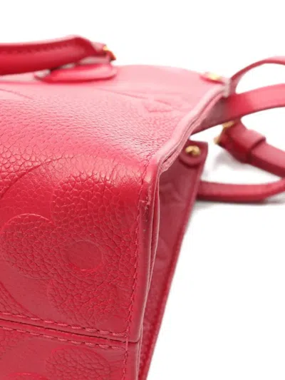 Pre-owned Louis Vuitton 2020 On-the-go Pm Handbag In Pink