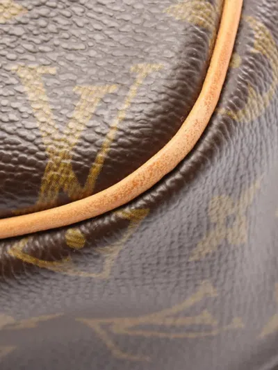 Pre-owned Louis Vuitton 2004 Reporter Pm Leather Shoulder Bag In Brown