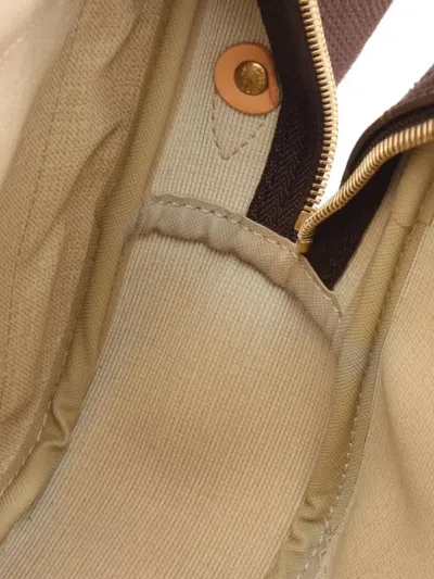 Pre-owned Louis Vuitton 2004 Reporter Pm Leather Shoulder Bag In Brown