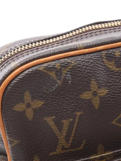 Pre-owned Louis Vuitton 2003 Amazon Monogram Shoulder Bag In Brown