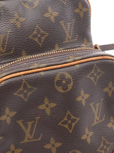 Pre-owned Louis Vuitton 2003 Amazon Monogram Shoulder Bag In Brown