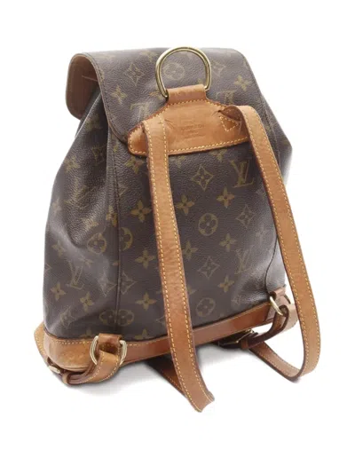 Pre-owned Louis Vuitton 1997 Montsouris Mm Backpack