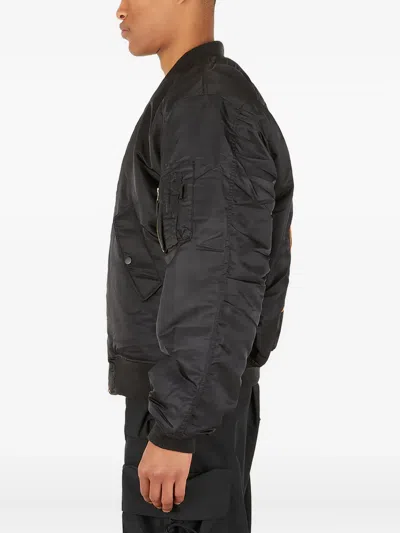 Deadhype Dollar Sign Bomber Jacket In Black