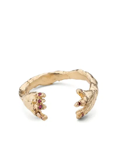 Alice Waese 14k Yellow Gold Maia Ruby Ring