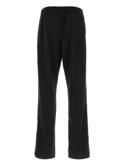 Ferragamo Trousers Wool Blend Elastic Waistband