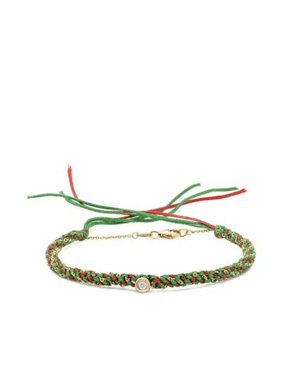 Lisa O 9k Yellow Gold Na Gioia Diamond Bracelet