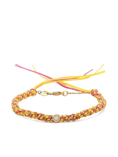 Lisa O 9kt Yellow Gold Na Gioia Diamond Bracelet