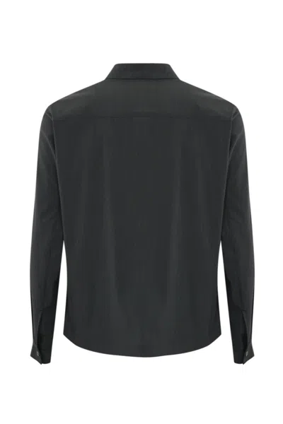 Herno Shirt Jacket Tech Woven In Gray