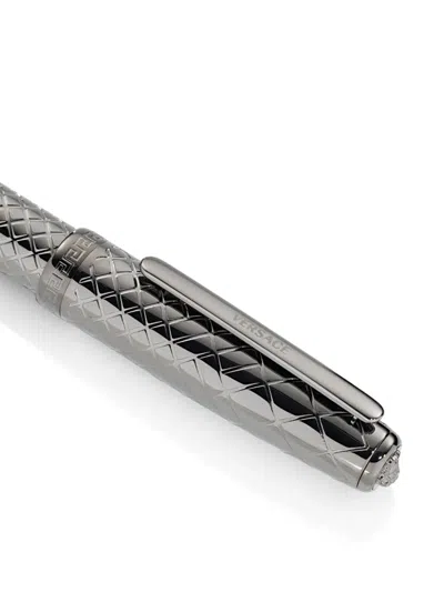 Versace Reve Ballpoint Pen In Metallic
