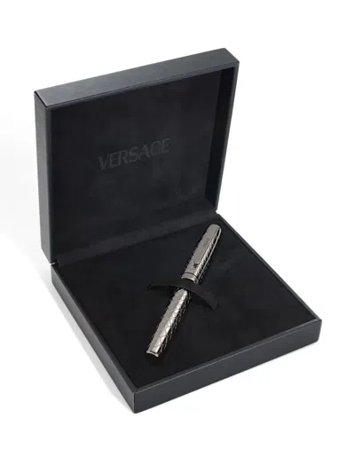 Versace Reve Ballpoint Pen In Metallic