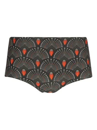 Lygia & Nanny Geometric-print Swim Briefs