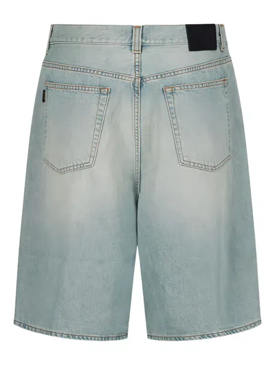 Destin Jo Five-pocket Denim Shorts In Blue