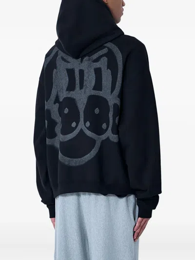 Chite' Graphic-print Hoodie In Black